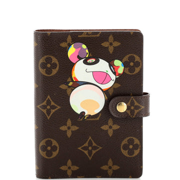 Louis Vuitton Ring Agenda Cover Limited Edition Monogram Murakami Panda PM