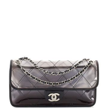 Chanel Naked Flap Bag Quilted PVC