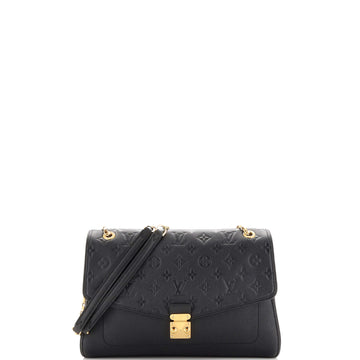 Louis Vuitton Saint Germain Handbag Monogram Empreinte Leather MM