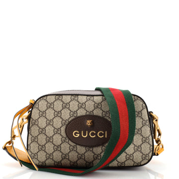 Gucci Neo Vintage Camera Messenger Bag GG Coated Canvas
