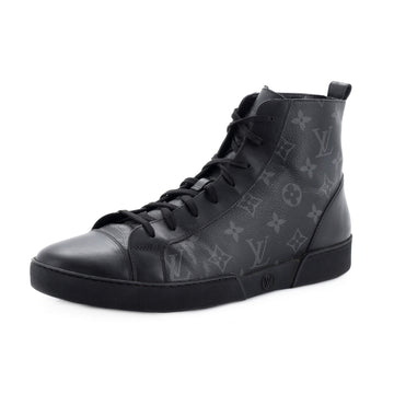 Louis Vuitton Men's Match Up High-Top Sneakers Monogram Eclipse Canvas