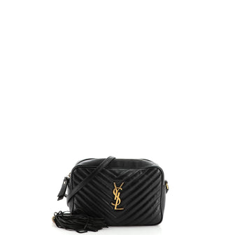Saint Laurent Lou Camera Bag Matelasse Chevron Leather Small