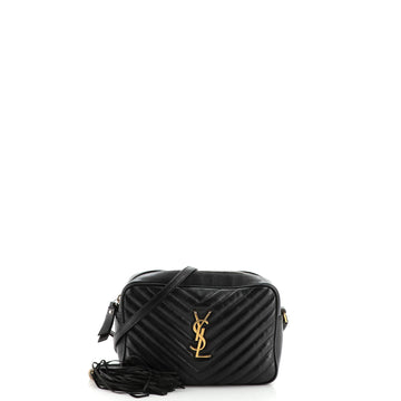 Saint Laurent Lou Camera Bag Matelasse Chevron Leather Small