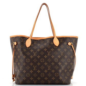 Louis Vuitton Neverfull Tote Monogram Canvas MM