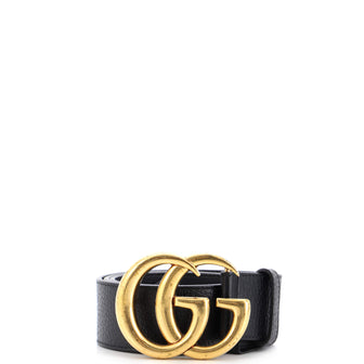Gucci GG Marmont Belt Leather Wide
