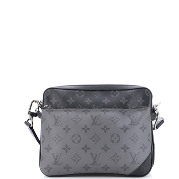 Louis Vuitton Trio Messenger Bag Reverse Monogram Eclipse Canvas