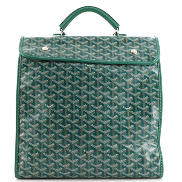 Goyard Saint Leger Briefcase Backpack Coated Canvas