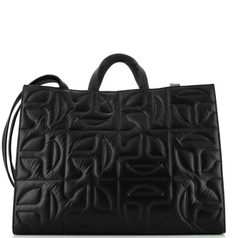 Telfar Moose Knuckles Shopping Tote Quilted Nylon Large
