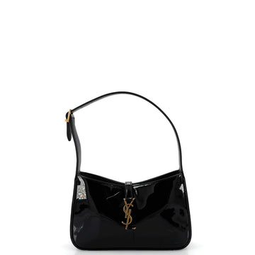 Saint Laurent Le 5 a 7 Hobo Patent Small