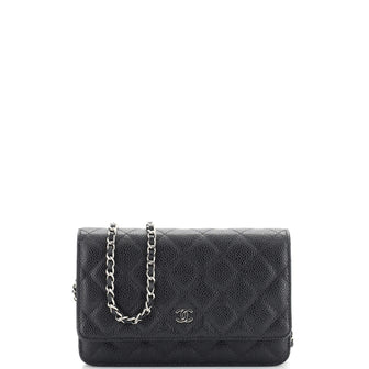 Chanel Wallet on Chain Quilted Caviar