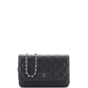 Chanel Wallet on Chain Quilted Caviar