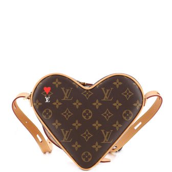 Louis Vuitton Coeur Handbag Limited Edition Game On Monogram Canvas