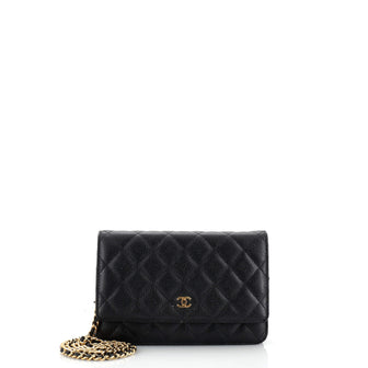 Chanel Wallet on Chain Quilted Caviar