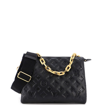 Louis Vuitton Coussin Bag Monogram Embossed Lambskin PM