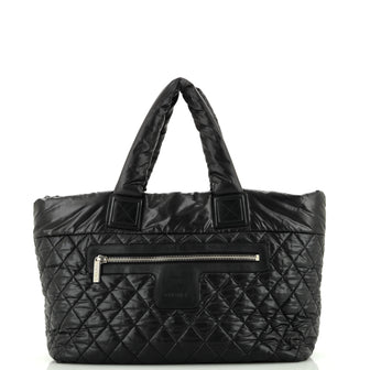 Chanel Coco Cocoon Reversible Tote Quilted Nylon Medium