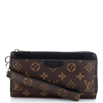 Louis Vuitton Zippy Dragonne Wallet Macassar Monogram Canvas