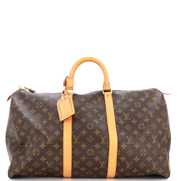 Louis Vuitton Keepall Bag Monogram Canvas 50