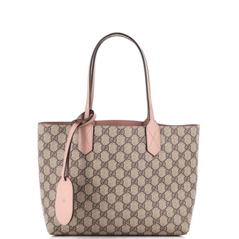 Gucci Reversible Tote GG Print Leather Small