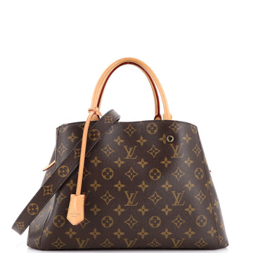 Louis Vuitton Montaigne Handbag Monogram Canvas MM