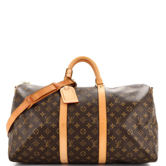 Louis Vuitton Keepall Bandouliere Bag Monogram Canvas 50