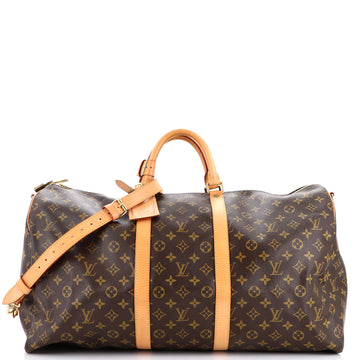 Louis Vuitton Keepall Bandouliere Bag Monogram Canvas 55
