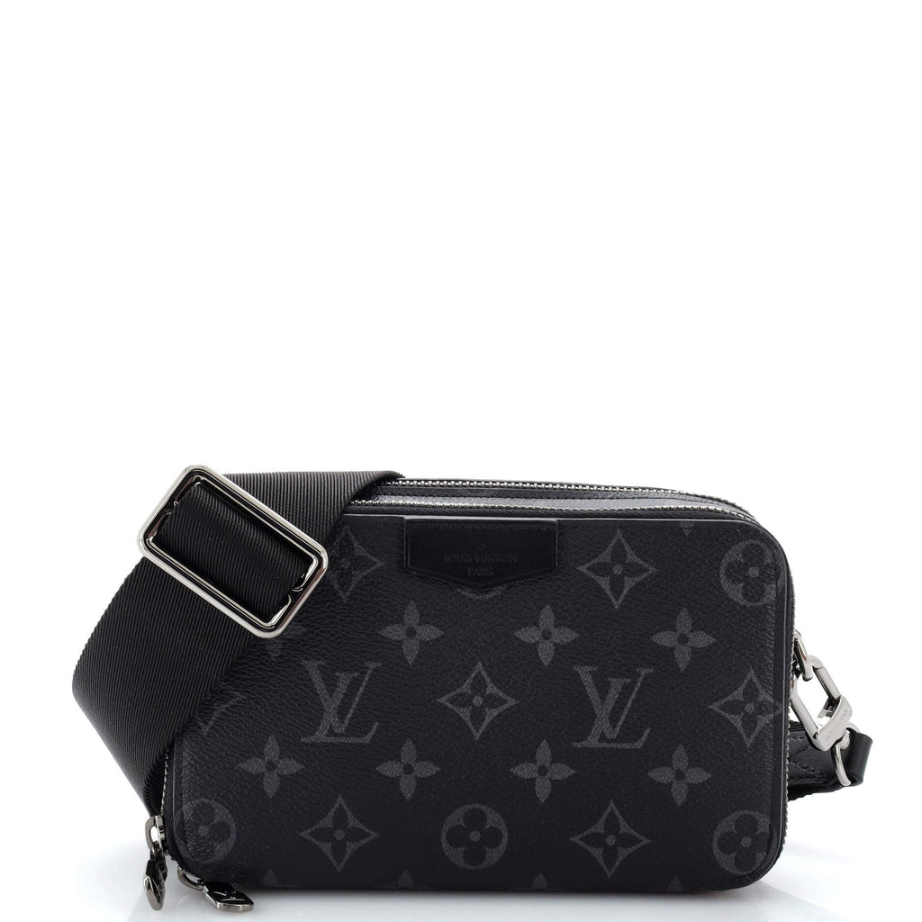 Louis Vuitton, Bags, Louis Vuitton Alpha Wearable Wallet Monogram Eclipse  Canvas Black