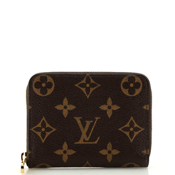 Louis Vuitton Zippy Coin Purse Monogram Canvas