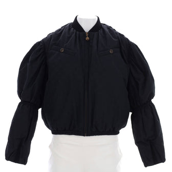 Bishop Sleeves Bomber Jacket, - Louis Vuitton