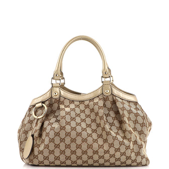 Gucci Sukey Tote GG Canvas Medium