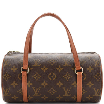 Louis Vuitton Papillon Handbag Monogram Canvas 26