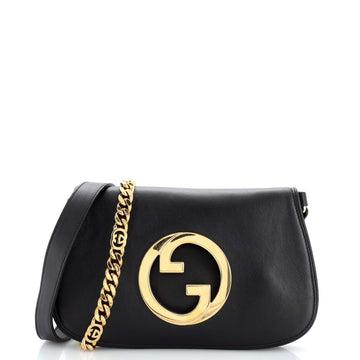 Gucci Blondie NM Chain Flap Bag Leather Small