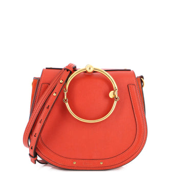 Chloe Nile Crossbody Bag Leather Medium