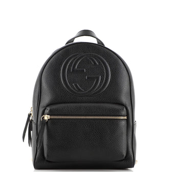 Gucci Soho Chain Backpack Leather