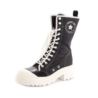 Christian Dior Women's D-Rise Sneaker Boots Technical Fabric
