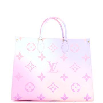 Louis Vuitton OnTheGo Tote Spring in the City Monogram Giant Canvas GM