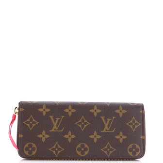 Louis Vuitton Clemence Wallet Monogram Canvas