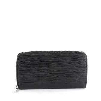 Louis Vuitton Zippy Wallet Epi Leather Black 2090102