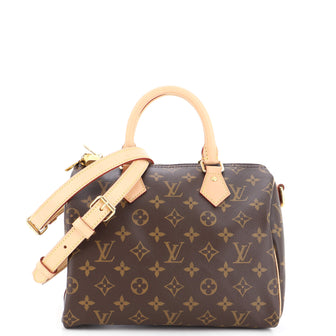 Louis Vuitton Speedy Bandouliere Bag Monogram Canvas 25
