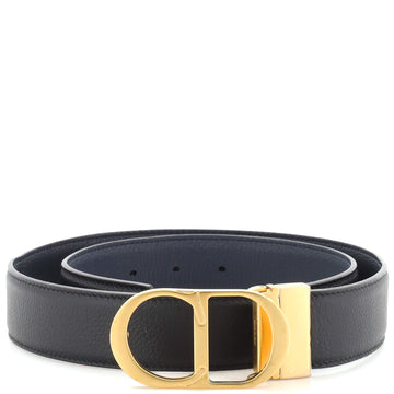Christian Dior 30 Montaigne Reversible Belt Leather Medium