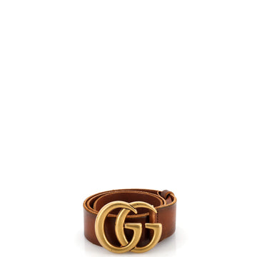 Gucci GG Marmont Belt Leather Wide