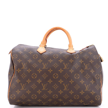 Louis Vuitton Speedy Handbag Monogram Canvas 35