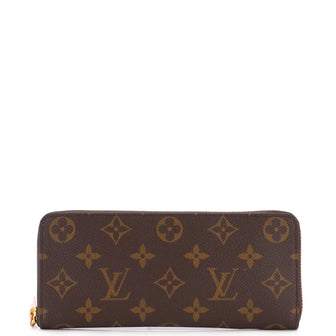 Louis Vuitton Clemence Wallet Monogram Canvas