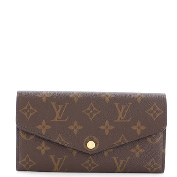 Louis Vuitton Vintage Sarah Wallet Monogram Canvas