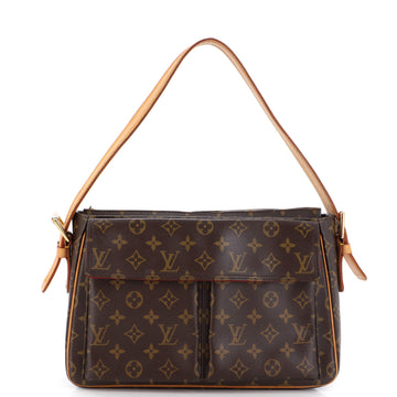 Louis Vuitton Viva Cite Handbag Monogram Canvas GM