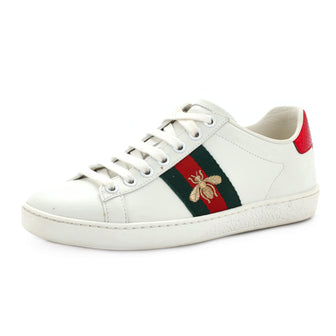Gucci Ace Sneakers Embellished Leather