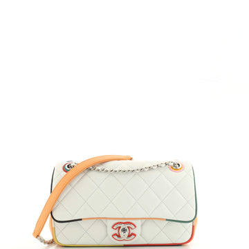 Chanel Cuba Color Flap Bag Quilted Lambskin Small