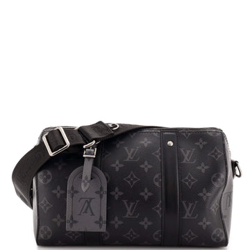 Louis Vuitton City Keepall Bag Monogram Eclipse Canvas