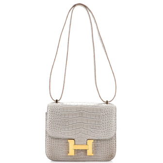 Hermes Constance Bag Matte Alligator 18