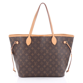 Louis Vuitton Neverfull Tote Monogram Canvas MM Brown 2092003