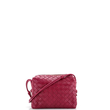 Bottega Veneta Loop Crossbody Bag Intrecciato Nappa Small